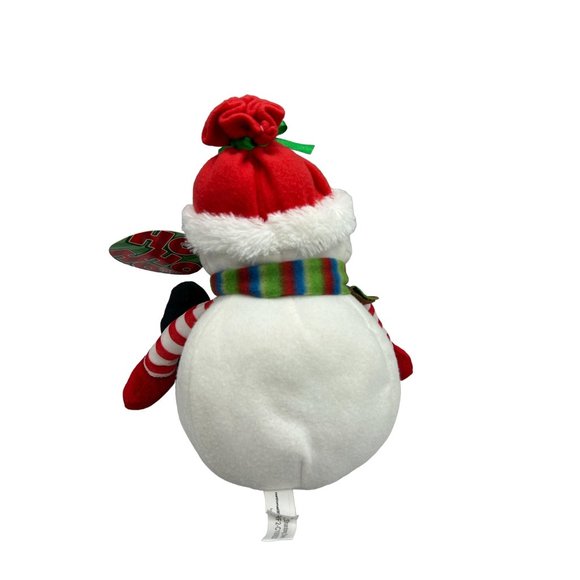 Ho Ho Ho Snowman Sugar Loaf 2010 Christmas Plush Stuffed Toy National Entertainm - Picture 10 of 11